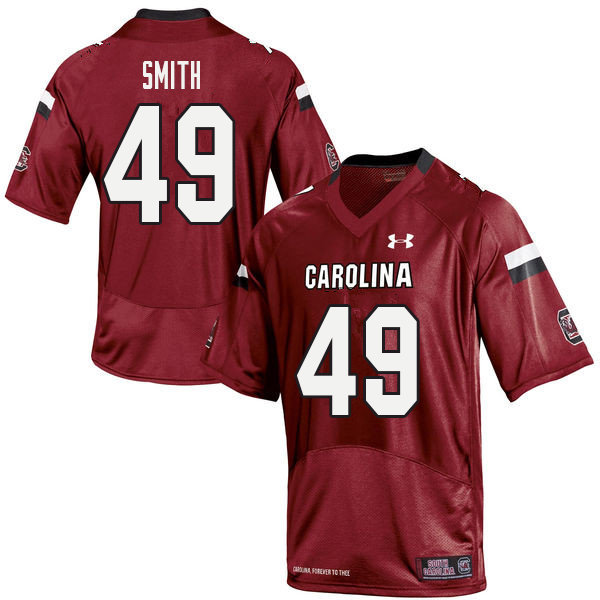 Men #49 Matthew Smith South Carolina Gamecocks College Football Jerseys Sale-Red